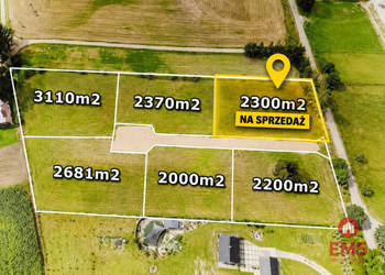 Do sprzedaży działka Przejma Wysoka 2300m2