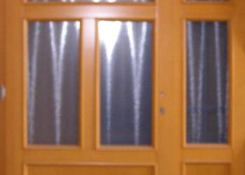 DRZWI DREWNIANE MODEL 8110 Z DOŚWIETLEM (184/2015)