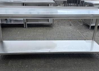 Stół Gastro z Półką - 200/60/85 cm - M.1177 N