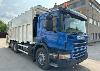 Scania P360 śmieciarka DWIE KOMORY do segregacji 22m3 EURO 5