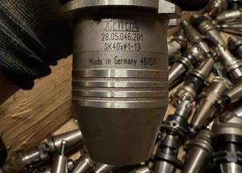 Uchwyt, Oprawka maszynowa SK40 Ø1-13 GEWEFA - Made in Germany