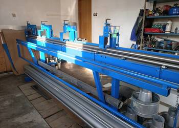 Maszyna do produkcji rynien zwijarka walcarka