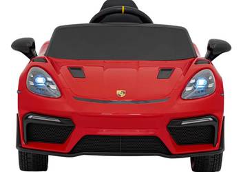 Samochód na akumulator Porsche 718 12V auto elektryczne dla dzieci pilot
