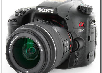 Sony SLT A-57 / stan idealny , 9700 foto / komplet