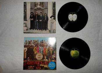 Dwa winyle The Beatles.