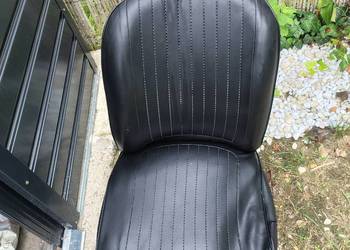 Fotel siedzenie Fiat 126p 126 p Maluch czarny
