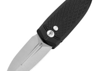 Nóż składany Bestech QUQU Black Aluminium, Satin 14C28N by Gogo (BG57B-1)