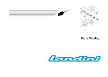 Katalog części Landini napraw ciagnik