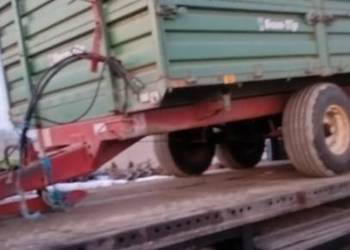 Przyczepa warfama tandem na 3 strony ładna