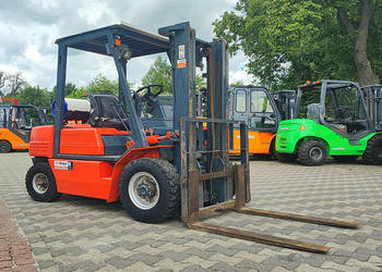 Wózek widłowy Komatsu FG25-11 LPG duplex 3 m 2500 kg 1995