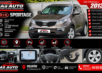 Kia Sportage 1,7CRDi 116KM Navi/Ledy/Tempomat/Parktronic/Alufelgi/Hak/Serw…
