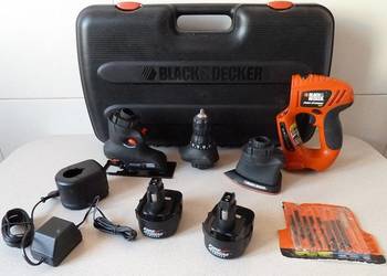 Elektronarzędzia Akumulatorowe - Zestaw BLACK & DECKER.