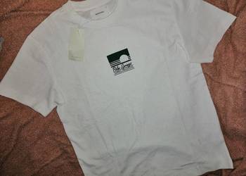 Reserved Strukturalna Koszulka bluzka t-shirt Regular. Z haftem NOWA zMetką
