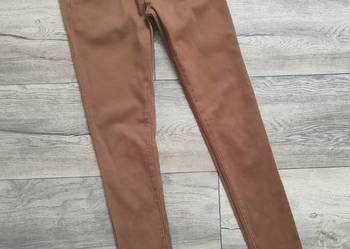 Brązowe spodnie skinny Internacionale 36 38 Vintage y2k 80 90 00s