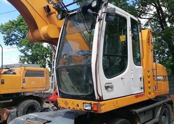 koparka liebherr 316 przeladunkowa wyburzeniowa z chwytakiem