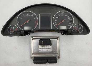 Sterownik Silnika Audi A4 B6 2.0 20v ALT 8E0909557 0261207285 ZESTAW