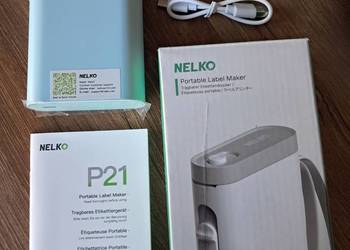nowa przenośna drukarka etykiet nelko P21 bluetooth