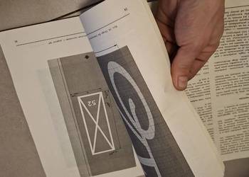 Instrukcja o znakach drogowych poziomych, 1 wyd. 1981 niski nakład PRL