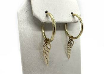 Złote Kolczyki pr. 585 1,33g