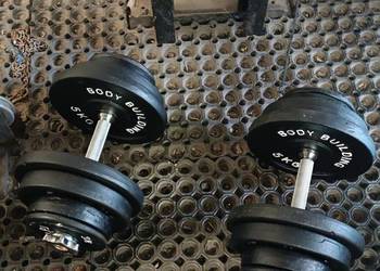 Hantle żeliwne 2x30kg