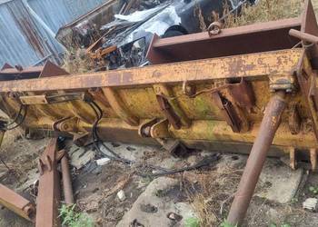 Lemiesz pług 3,5m + 2m Podwozie napęd gąsienice Spych CAT CATERPILLAR D5
