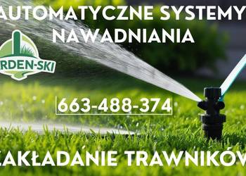 Zakładanie trawników i systemów nawadniania