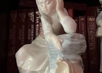 Oj ! MLEKO się wylało.Figurka dziewczynki, NAO Lladro