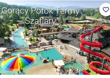 Termy Gorący Potok Szaflary 2 osoby 2,5h strefa basenowa