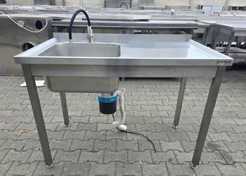 Zlew 1 Komorowy Z Młynkiem Duża Komora 120/70/85 cm M.1104 N