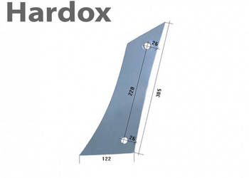 Pierś HARDOX VST1090/L części do pługa GASSNER