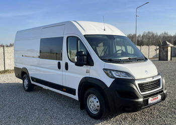 Peugeot Boxer 7-osob. Doka_Brygadowy *GWARANCJA* L4H2 MAXI *