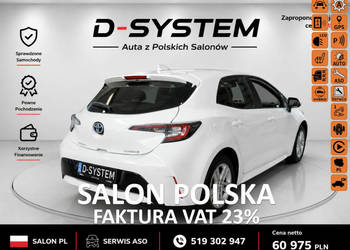 Toyota Corolla 22 Hatchback Salon Polska 1.8 HYBRID 1wł z Pakietem TECH AS…