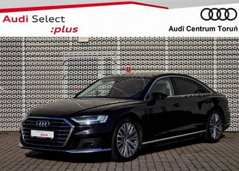 Audi A8 Lang_Panorama_Masaże_Wentylacja_B&O_Webasto_Head-up_Oś_Skrętna_FV2…
