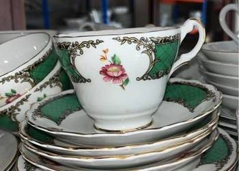 Filiżanka z talerzykiem deserowym. Harrowby. England.