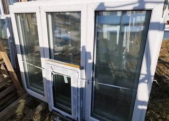 Okno PCV 205 x 152 cm