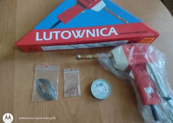 Prawdziwa lutownica ZDZ Łódź/ 125W/ Zestaw
