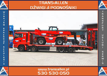 Transport maszyn budowlanych do 20t Usługi Sanok