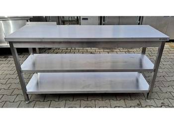 Stół Gastro z 2ma Półkami - Centralny - 170/60/90 cm - M.1909.N