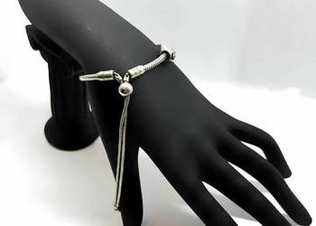 Srebrna Bransoletka pr 925 15,43g z regulacją