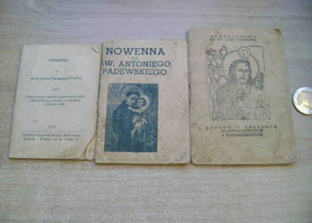 Starocie z PRL - Dewocjonalia = Zestaw 3 broszurki przedwojenne religijne