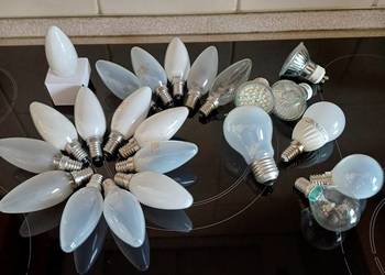 żarówki różne 23 szt za darmo