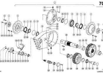 Claas Lexion 580 KOŁO POŚREDNIE 0007500601 (Gumowa półgąsienica; przekładn…