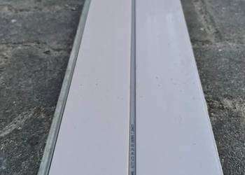 Cokół kuchenny listwa podszafkowa 4 m 16 cm srebrna inox PVC