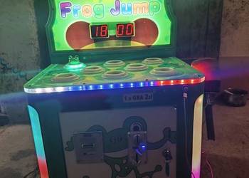 Zbijak żabki frog jump gra zręcznościowa z młotkiem RATY GWARANCJA5