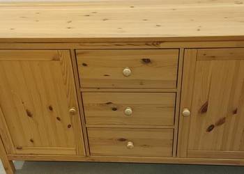 Kredens-komoda IKEA HEMNES - drewno - regal - sekretarzyk