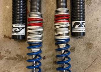 PEP Racing amortyzatory do Yamaha YFZ450R – srebrny komplet