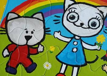 Puzzle Trefl 25 elementów Kicia Kocia