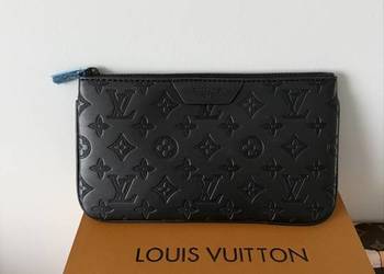 Torebka kosmetyczka męska LV Louis Vuitton monogram czarna