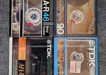 Kaseta HITACHI, DENON, SONY, Thats, TEAC, TDK, NATIONAL, BASF