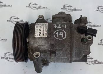 FABIA 1.6 TDI CAY CAYB 12r 90KM sprężarka klimatyzacji 5N0820803E FABIA 1.6 TDI CAY CAYB 12r 90KM sprężarka klimatyzacji 5N0820803E